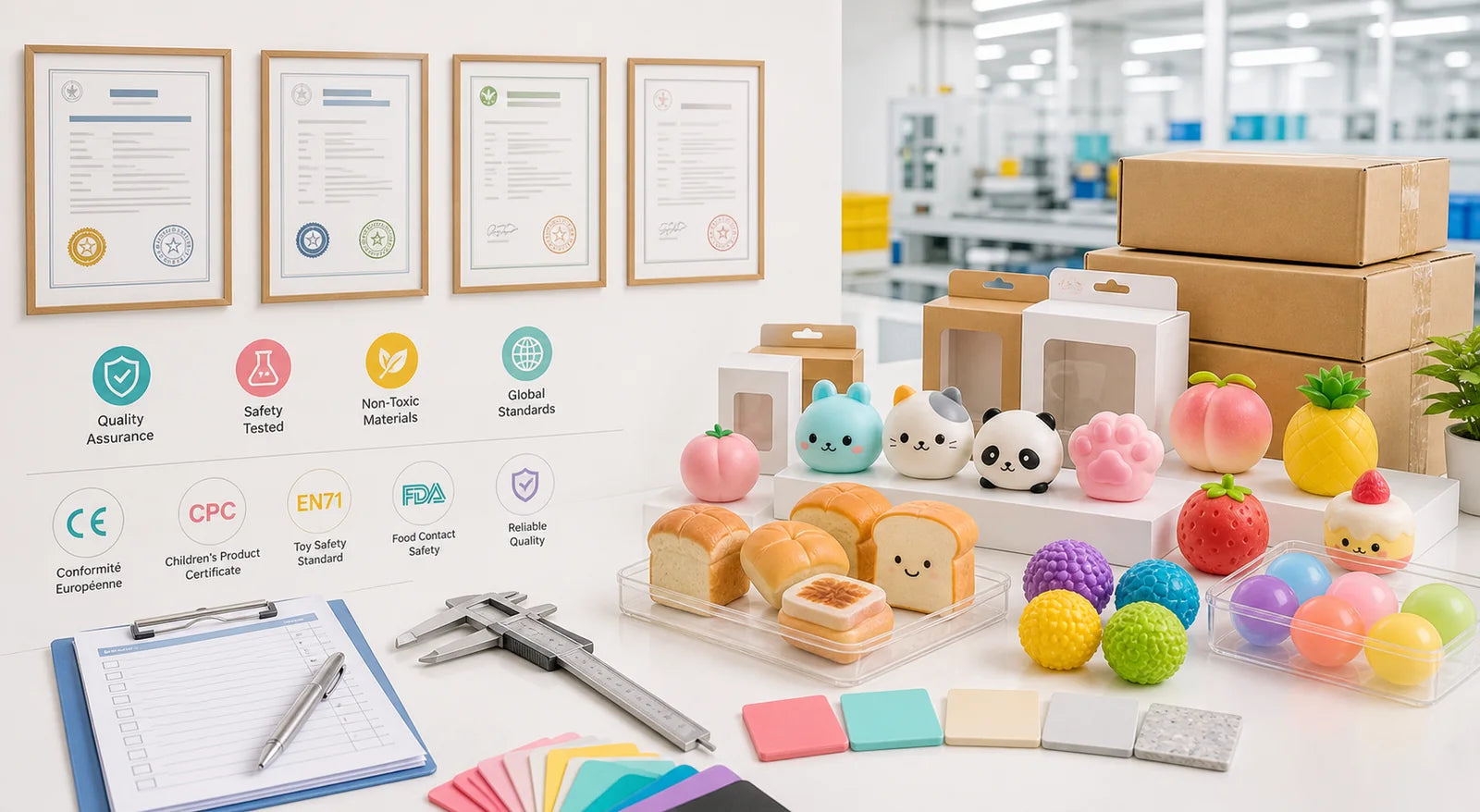 Biliboli factory certification and quality control visual