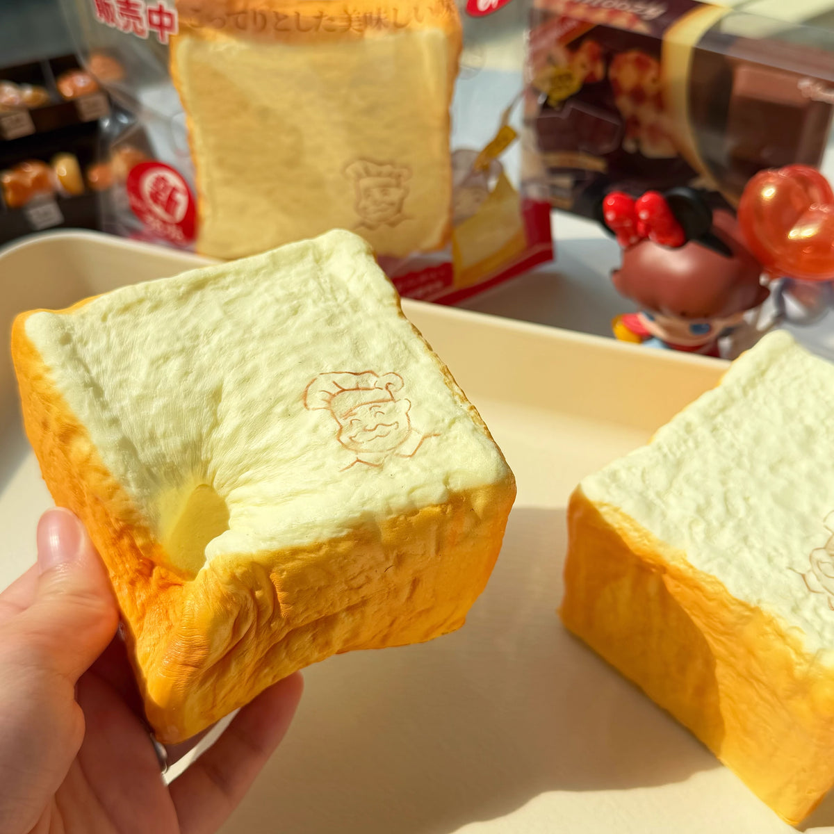 Toast TPR Slow-Rebound Squishy Toy