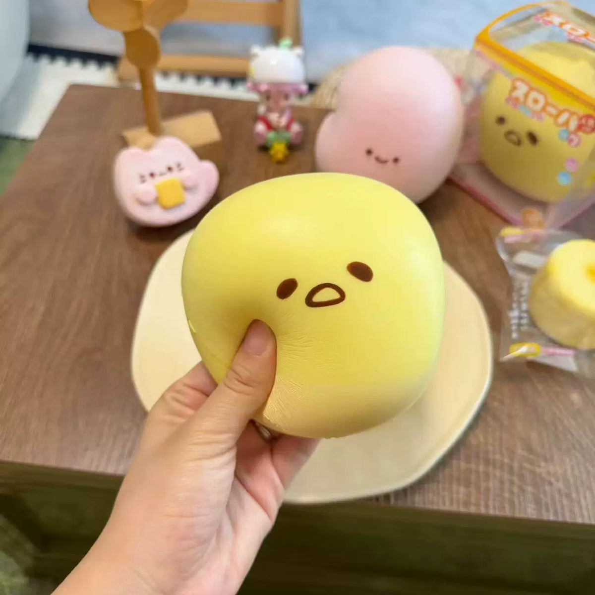 Mini Cat Character TPR Slow-Rebound Squishy Toy