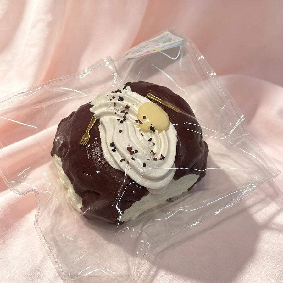 Chocolate Bread Food-Grade Squishy Toy