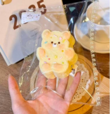 Bear Potato Chips Food-Grade Squishy Toy