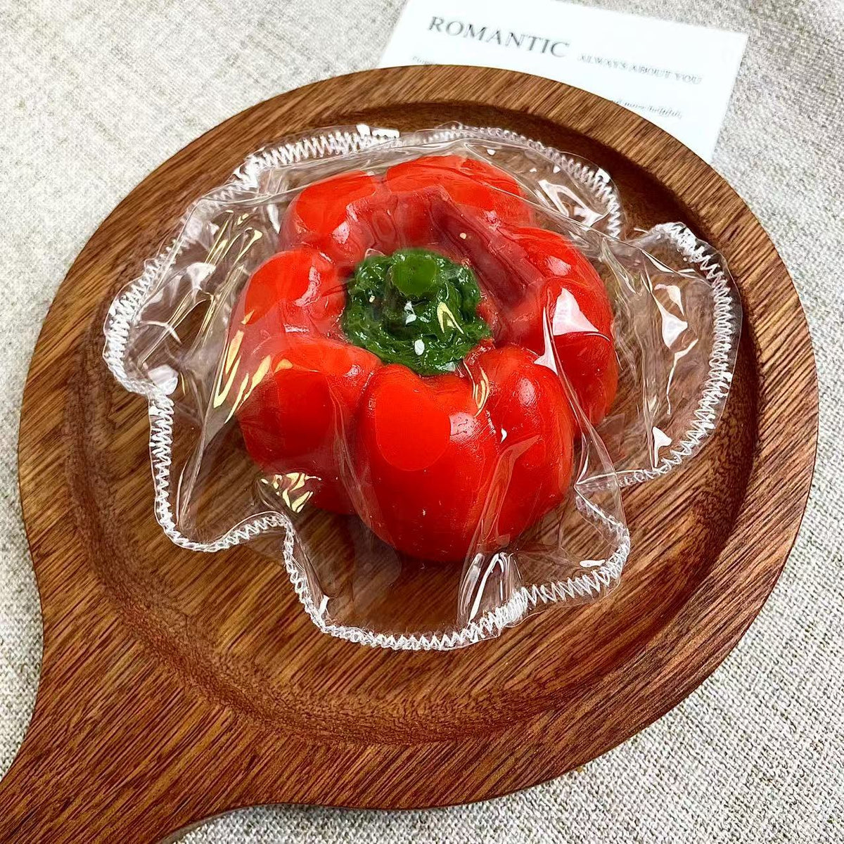 Bell Pepper Food-Grade Squishy Toy