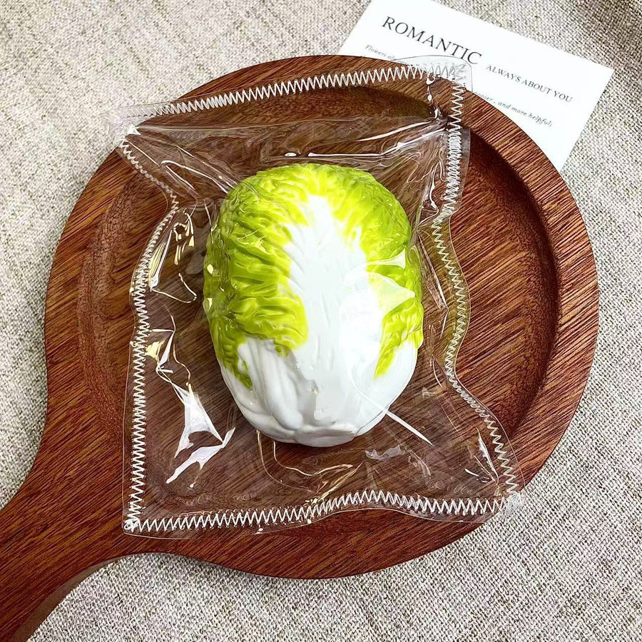 Chinese Cabbage Food-Grade Squishy Toy