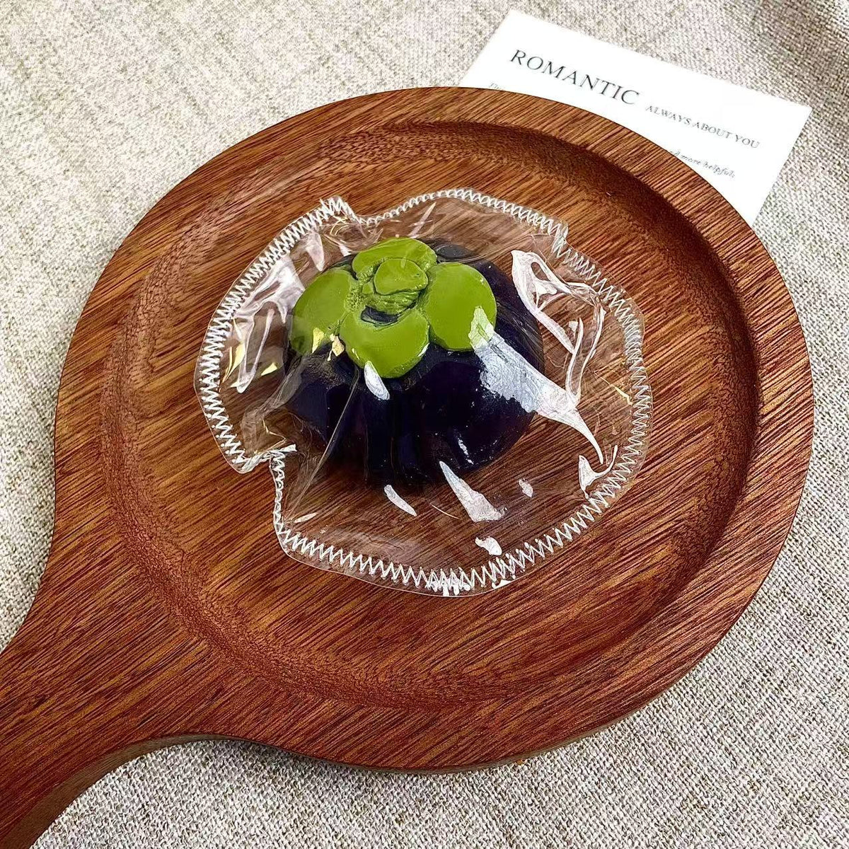 Mangosteen Food-Grade Squishy Toy