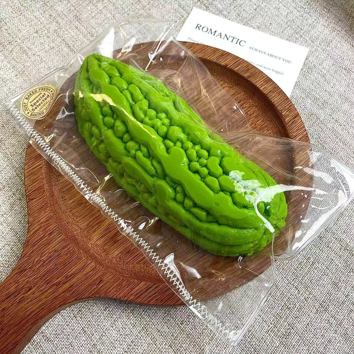 Bitter Melon Food-Grade Squishy Toy