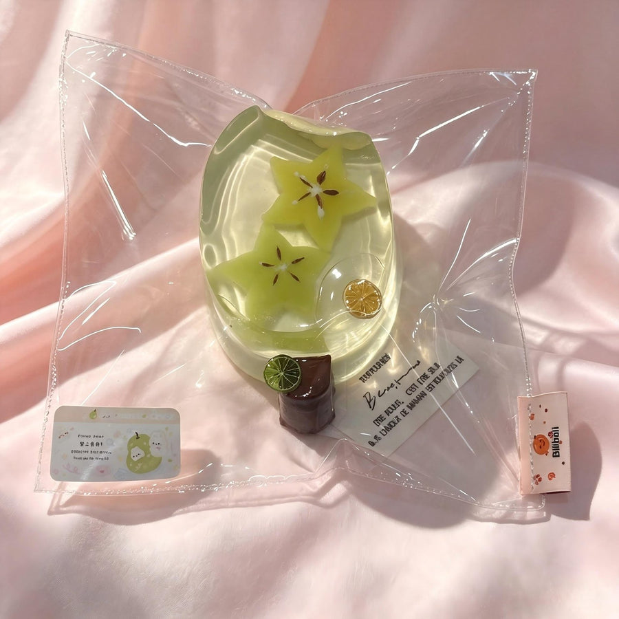 Starfruit Popsicle Food-Grade Squishy Toy