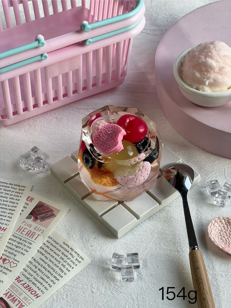 Fruit Jelly Food-Grade Squishy Toy