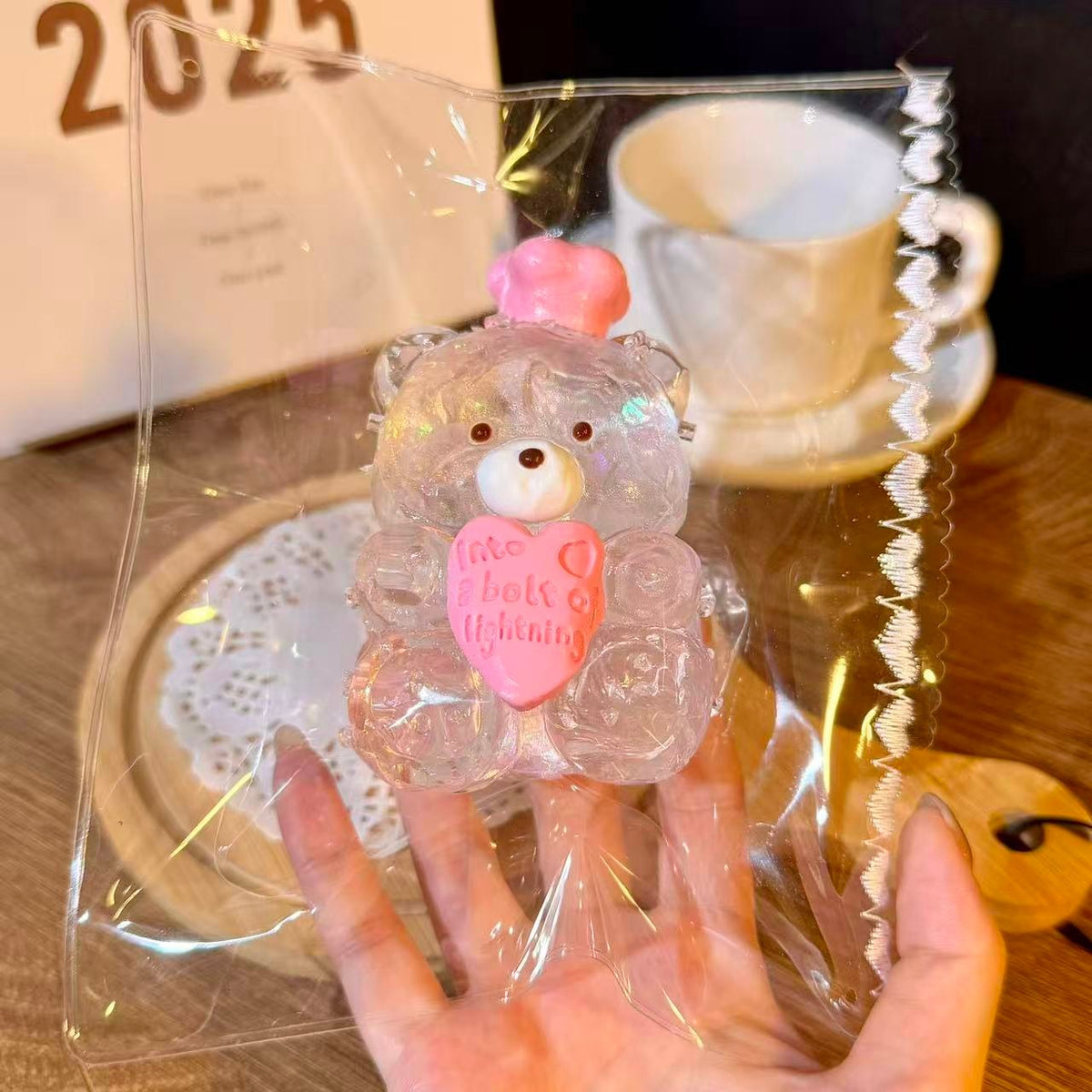 Bear Jelly Food-Grade Squishy Toy
