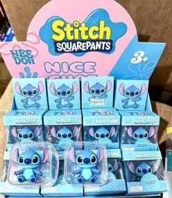 Blue Alien Character TPR Squishy Toy