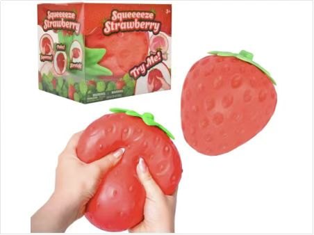 Big Strawberry TPR Squishy Toy