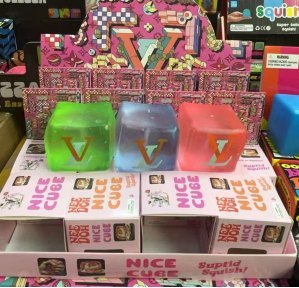 Fashion Cube TPR Squishy Toy