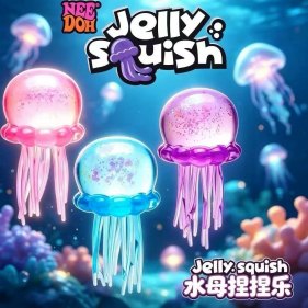 Medium Jellyfish TPR Squishy Toy