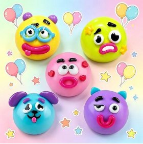 Funny Monster 11.5cm TPR Squishy Toy