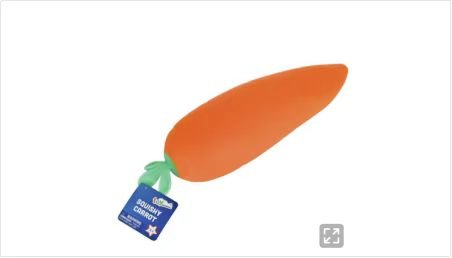 Large Carrot TPR Squishy Toy