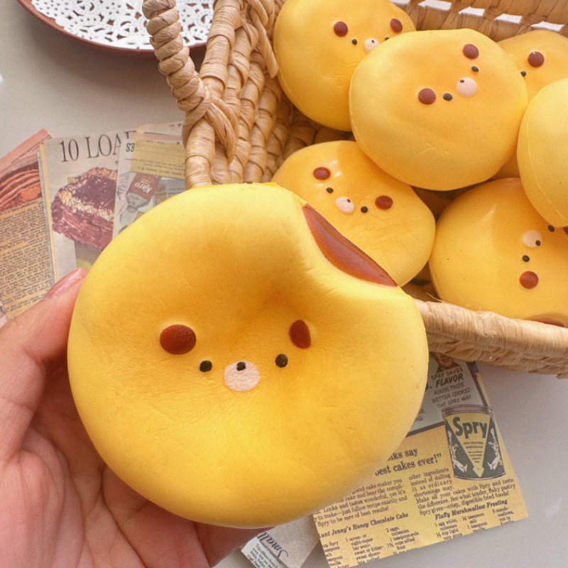 One Bite Bread TPR Slow-Rebound Squishy Toy