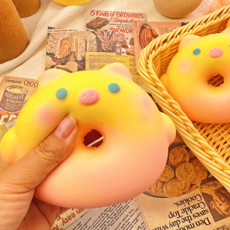 Swim Ring Pig TPR Slow-Rebound Squishy Toy