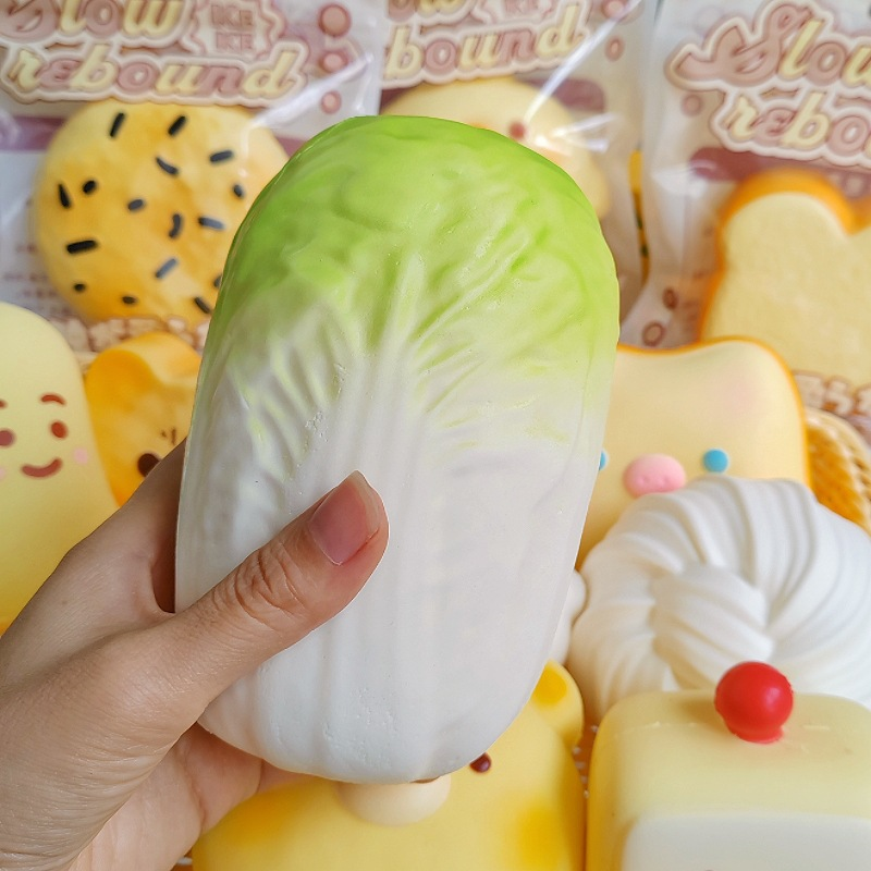 Cabbage TPR Slow-Rebound Squishy Toy