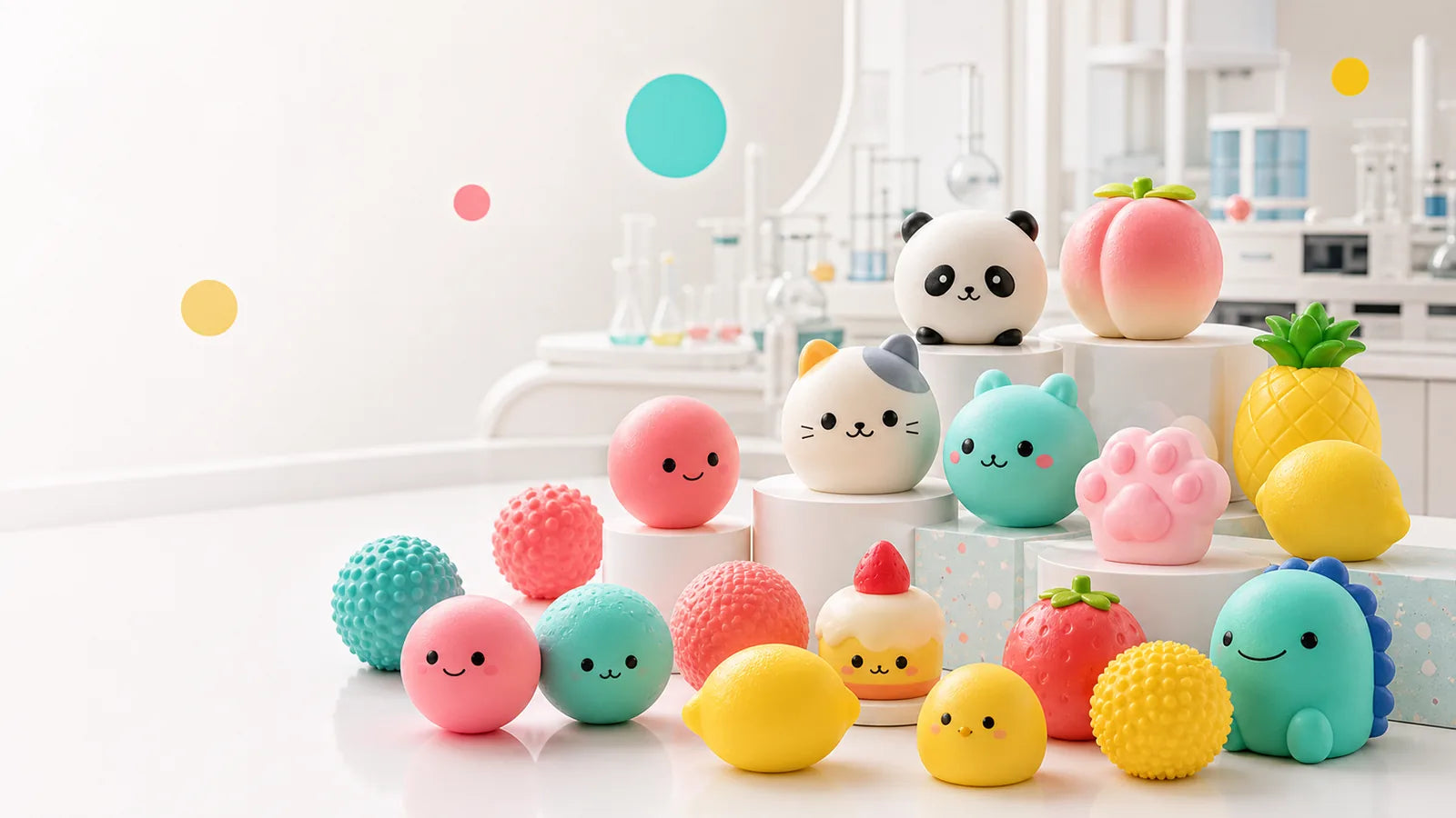 Biliboli custom squishy toys product wall